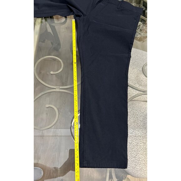 Weatherproof Vintage Mens Black 40x32 Nylon Spandex Stretch Pants - Picture 5 of 6